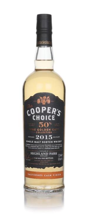 Highland Park 9 Year Old 2015 The Coopers Choice The Golden Cut Col Single Malt Whisky