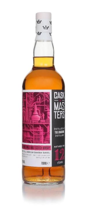 Tullibardine 12 Year Old 2013 cask 1872013 Cask Masters Brave Ne Single Malt Whisky