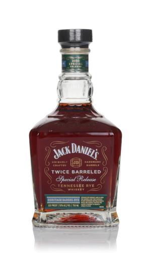 Jack Daniels Twice Barreled Rye Limited Edition 2023 Rye Whiskey