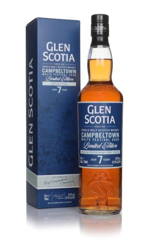 Glen Scotia 7 Year Old Medium Peated Ruby Port Finish Campbeltown Single Malt Whisky