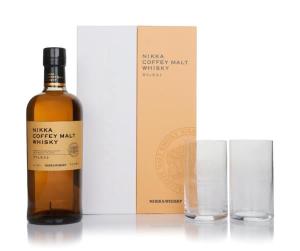 Nikka Coffey Malt Gift Set with 2x Glasses Single Malt Whisky