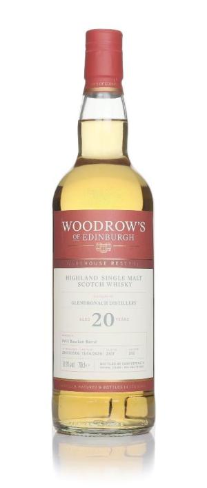 Glendronach 20 Year Old 2006 Woodrows of Edinburgh Single Malt Whisky