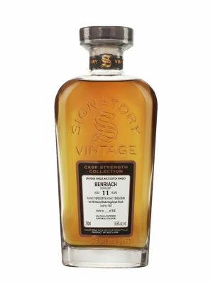 BENRIACH 11 ans 2015 1 Fill Amontillado Cask Strength Collection Signatory Vintage