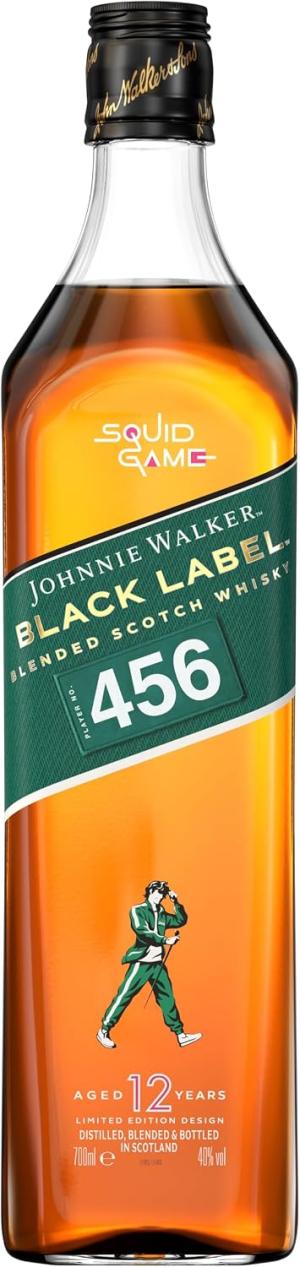 Johnnie Walker Black Label Squid Game Special Edition 40 vol 70cl Blended Scotch Whisky Notes of Spice Vanilla Award Winning
