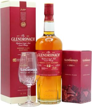 Glendronaach 12 Year Old Highland Single Malt Whisky Includes Tasting Glass