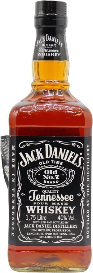 Jack Daniels Old No 7 Tennessee Whiskey 175cl 40 ABV 175 Litre Magnum Old Bottling
