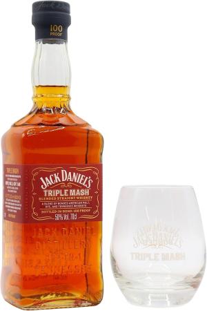 Jack Daniels Glass Triple Mash Tennessee Whiskey 70cl 50 ABV