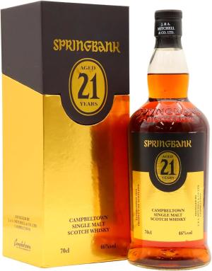 Springbank 21 year old 2021 Edition Campbeltown Single Malt Scotch Whisky 70cl 46 ABV