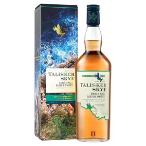 Talisker Skye Single Malt Scotch Whisky 458 vol 70cl Smoky Flavour Citrus Bursts Perfect for Whisky Lovers with Gift Box