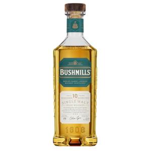 Bushmills 10 Year Old Single Malt Irish Whiskey 40 ABV 70cl AwardWinning Bourbon Barrel Matured with Honey Vanilla Oak Notes Sipping Mixing Gifts