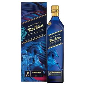 Johnnie Walker Blue Label Lunar New Year 2026 Year of the Horse 40 vol 70cl Limited Edition Blended Scotch Whisky Rich Spice Vanilla Sweetness Honey Dark Chocolate Smoky Finish