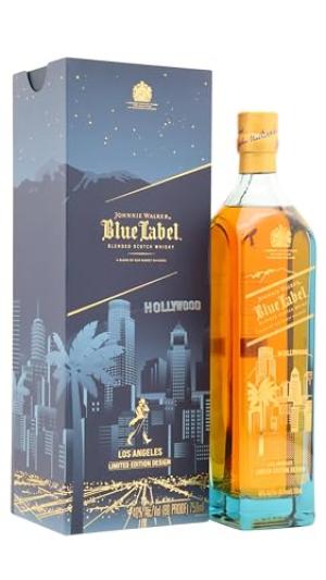 Johnnie Walker Blue Label LAHollywood Skyline Edition Blended Scotch Whisky 75cl 40 ABV