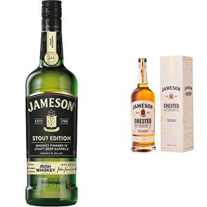 Jameson Crested Triple Distilled Blended Irish Whiskey 70 cl Stout Edition Irish Whiskey 700ml