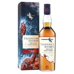 Talisker Storm Single Malt Scotch Whisky 458 vol 70cl Powerful Smoky Single Malt Whisky Brooding Spice Peppery Sweet Salty Flavours Scottish Whisky Made by the Sea