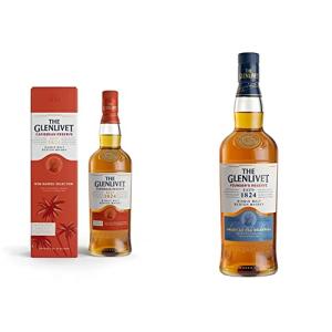 The Glenlivet Caribbean Reserve Single Malt Whisky Rum Barrel Selection 70 cl with Gift Box Founders Reserve Single Malt Scotch Whisky with Giftbox 700ml