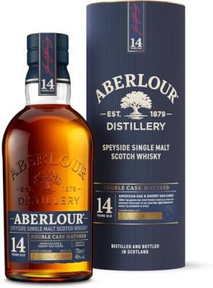 Aberlour 14 Year Old Single Malt Scotch Whisky 40 ABV 70cl with Gift Box