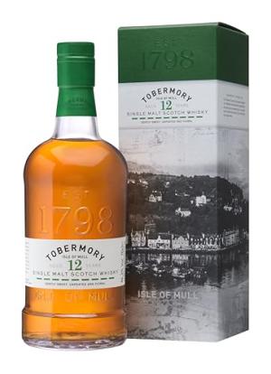 Tobermory 12 Year Old Single Malt Scotch Whisky 70cl 463 Rich With Notes of Fruits And Spice