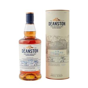 Deanston 12 Year Old Single Malt Scotch Whisky 463 vol 70cl Creamy malty and sweet Scottish Whisky Highland Single Malt Whisky