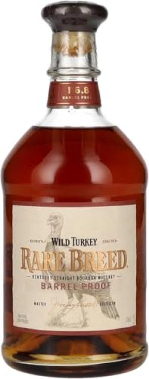 Wild Turkey Rare Breed Kentucky Bourbon Whiskey 70 cl 584 ABV Barrel Proof Bourbon Complete With Gift Box