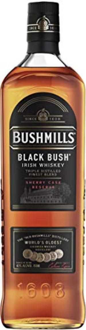 Bushmills Black Bush Irish Whiskey 40 ABV 70cl AwardWinning Premium Irish Whiskey Rich Dried Fruit Nutty Oloroso Sherry Cask Notes Smooth Whiskey Gift
