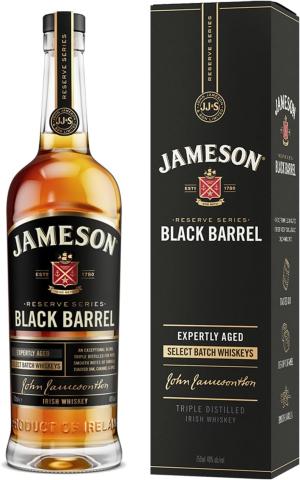 Jameson Black Barrel Blended Irish Whiskey with Gift Box 700ml