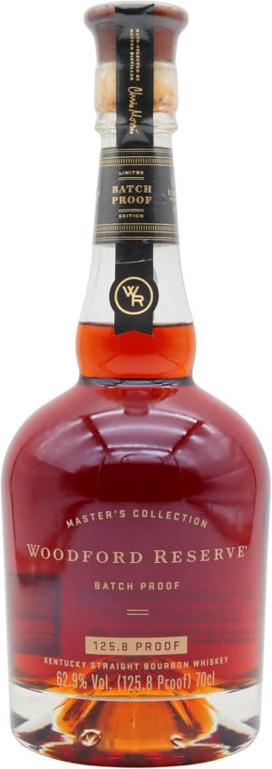Woodford Reserve Masters Collection 1258 Batch Proof Bourbon Whisky 70cl 629 ABV