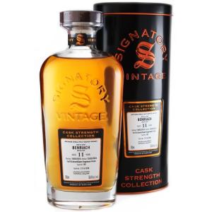 Benriach 2015 11 Year Old Signatory Cask Strength 103 FF Amontilado HHD Finish 586 70cl