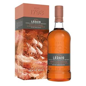 Ledaig Sinclair Series Rioja Cask Finish Single Malt Scotch Whisky 70cl 463 ABV Creamy Peppery and Berried Artisanal Whisky Hebridean peated Single Malt Whisky
