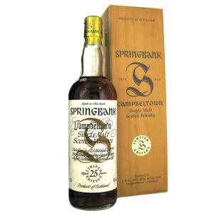 Springbank 25 Year Old Millenium 467 70cl