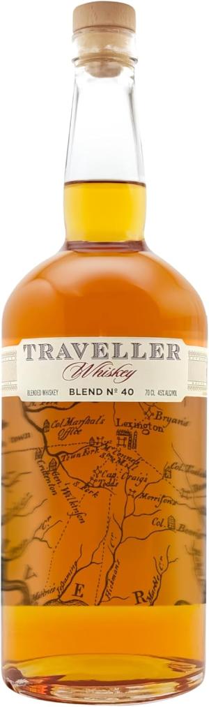Traveller Whiskey 70cl 45 ABV Buffalo Trace Collaboration Gift Idea