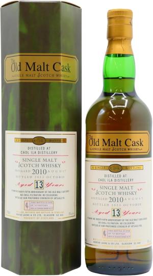 Caol Ila Old Malt Cask 25th Anniversary Single Cask 568772010 13 year old Whisky 70cl 50 ABV