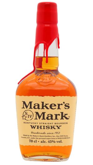 Makers Mark Kentucky Straight Bourbon Whiskey 70cl 45 ABV