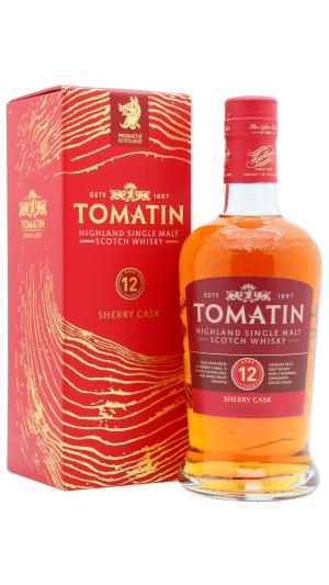 Tomatin 12 year old Sherry Cask Matured Highland Single Malt Scotch Whisky 70cl 40 ABV