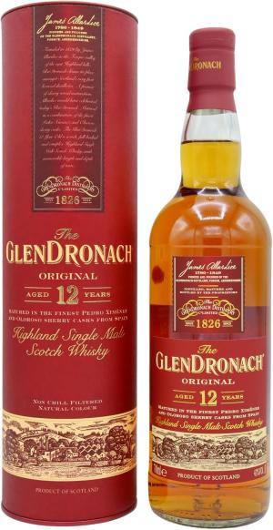 GlenDronach Original 12 year old Whisky 70cl 43 ABV