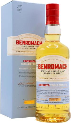 Benromach Contrasts Triple Distilled 2011 10 year old Whisky 70cl 46 ABV