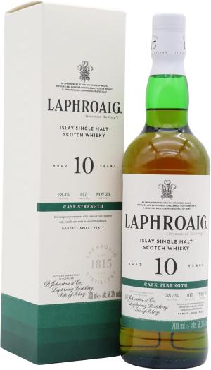 Laphroaig 10 Year Old Cask Strength Batch 017