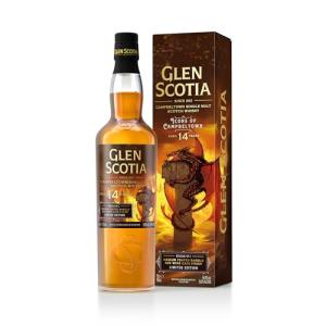 Glen Scotia Whisky Icons of Campbeltown Release No2 70cl 568 ABV 14Yearold Single Malt Whisky Maritime Salinity and Smoky Peat Beautifully Balanced by Candied Red Fruits