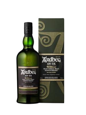 Ardbeg An Oa Islay Single Malt Scotch Whisky Peaty Smokey Gift Box 70cl