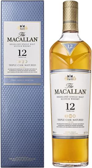 Macallan 12 Year Old Fine Oak Highland Single Malt Scotch Whisky 70 cl