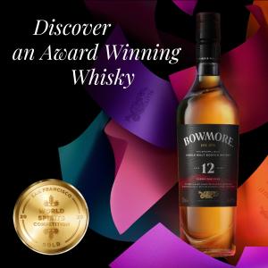 Bowmore 12 Year Old Sherry Oak Cask Islay Single Malt Scotch Whisky 70cl