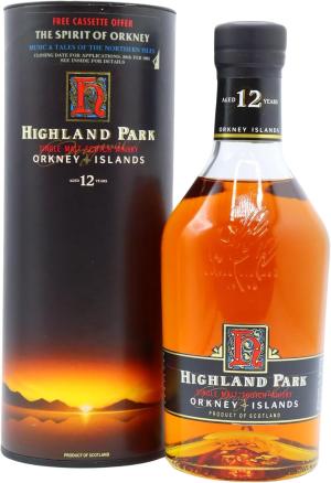 Highland Park Orkney Islands Single Malt Old Bottling 75cl 12 year old Whisky 75cl 40 ABV