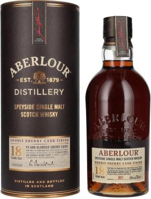 Aberlour 18 Year Old Whisky Double Sherry Cask Finish 70cl