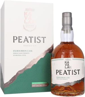 Kavalan Peatist ExBourbon Cask Single Malt Whisky Single Cask Strength 70cl 548 ABV