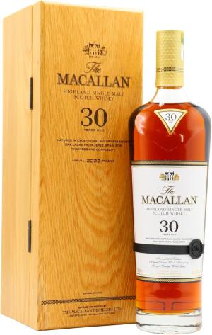 Macallan Sherry Oak 2023 Release 30 year old Whisky 70cl 43 ABV