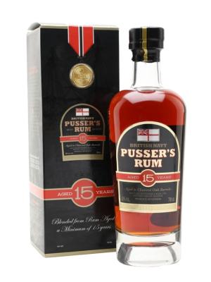 Pussers 15 Year Old Navy Rum Blended Modernist Rum