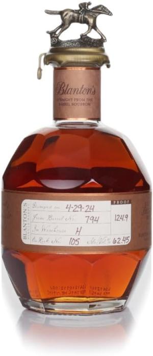 Blantons Straight From The Barrel Bourbon Whiskey 70 cl