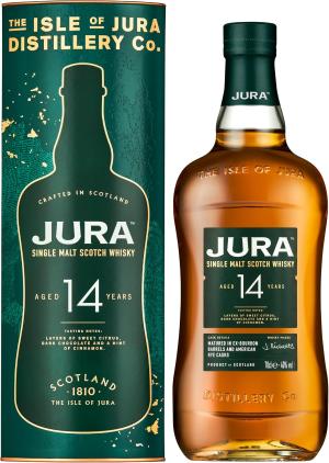 Jura 14 Year Old American Rye Single Malt Scotch Whisky 70 cl