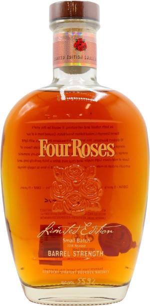 Four Roses 11 year old Small Batch Barrel Strength 2014 Release Kentucky Straight Bourbon Whiskey 70cl 559 ABV