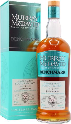 Linkwood Murray McDavid Benchmark Oloroso Cask 2012 9 year old Whisky 70cl 46 ABV