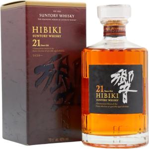 Hibiki Japanese Blended 21 year old Whisky 70cl 43 ABV